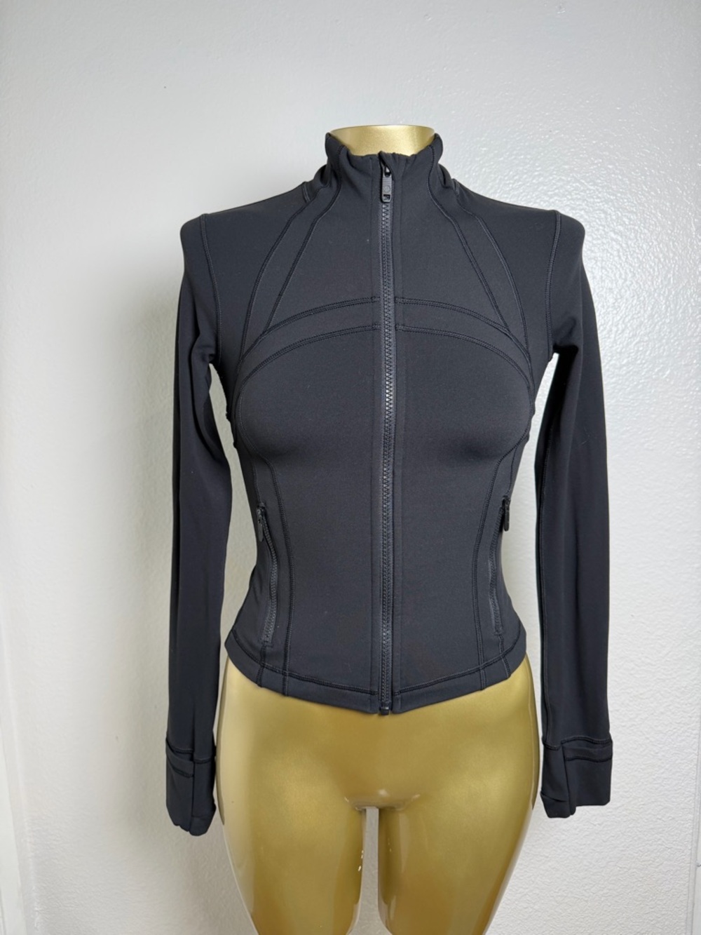 lululemon athletica Black Workout Jacket Size 0